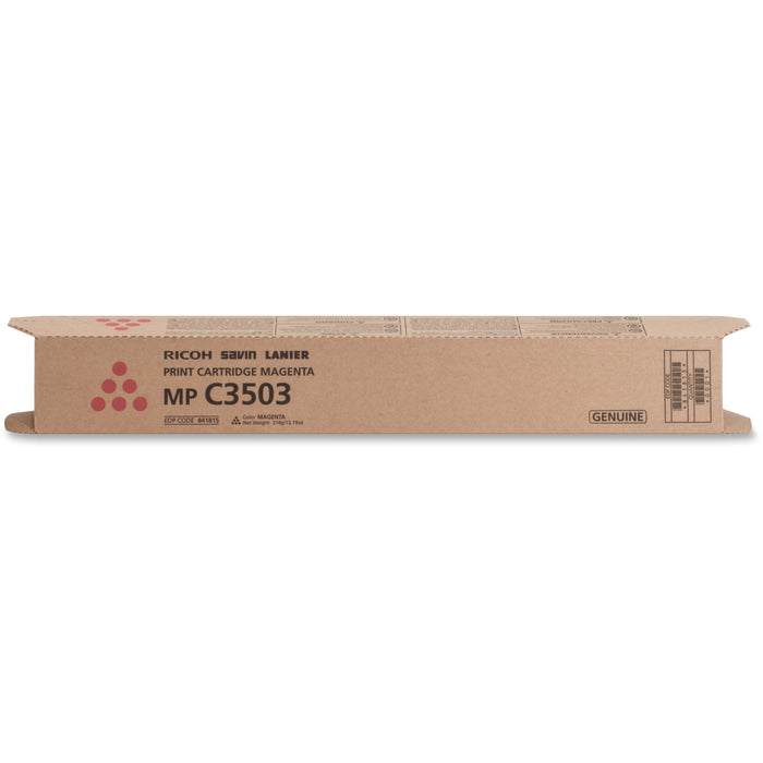 Ricoh Original Laser Toner Cartridge - Magenta - 1 Each - 18000 Pages