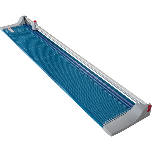 Dahle 472 Premium Rotary Trimmer - 12 Sheet Cutting Capacity - 72" Cutting Length - 4" Height x 15.1" Width x 79.5" Depth x 79.5" Length - Automatic Paper Clamp, Self-sharpening Blade, Sturdy, Durable, Adjustable Alignment Guide, Screened Guide, Non-slip