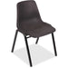 Lorell Molded Stacking Chairs - Black Seat Color - Polypropylene Seat Material - Black Back Color - Polypropylene Back Material - Black, Powder Coated Frame Color - Metal Frame Material - Arched Base - 1 Carton