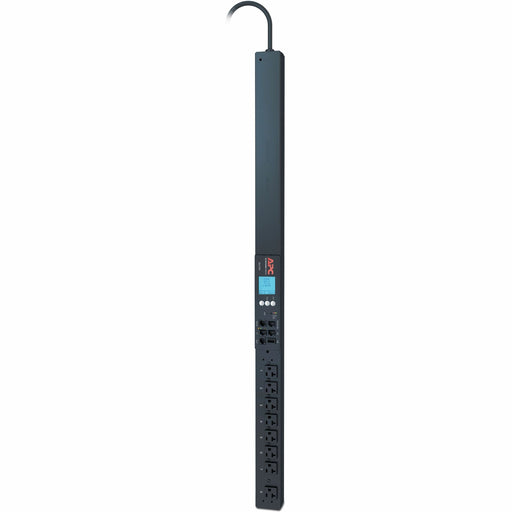 APC Switched Rack PDU - Switched - NEMA 5-15P - 8 x NEMA 5-15R - 100 V, 120 V - 1440 W - 9.84 ft Cord Length - 0U - Vertical - Rack-mountable - Tower