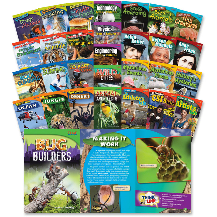 Shell Education TFK Advanced 4th-grade 30-book Set Printed Book - Book - Grade 4 - 30 / Set