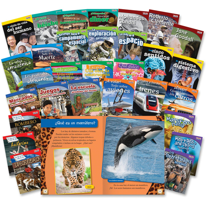 Shell Education TFK Spanish 3rd-grade 30-Book Set Printed Book - Book - Grade 3 - Spanish - 30 / Set