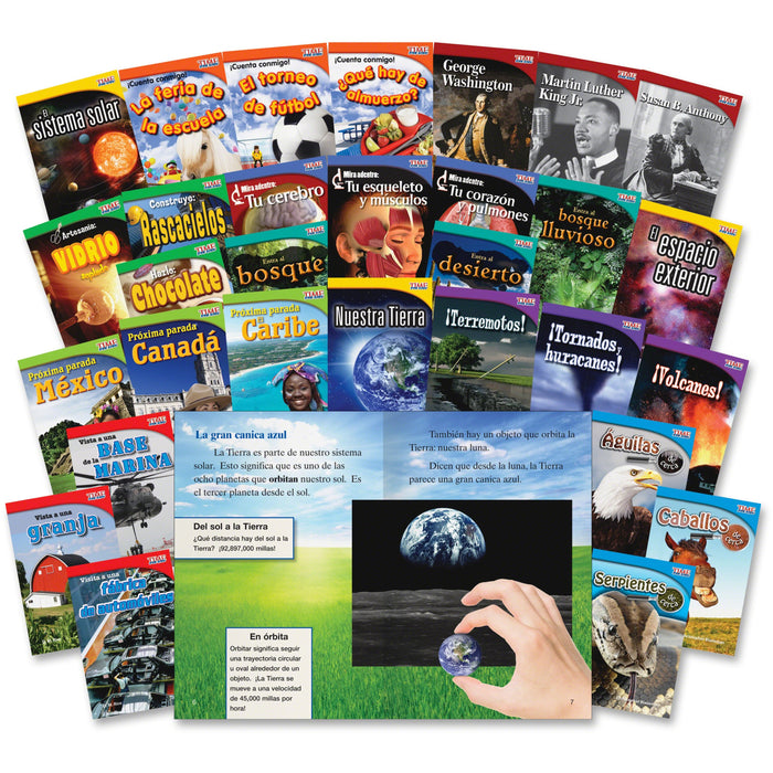 Shell Education TFK Spanish 2nd-grade 30-Book Set Printed Book - Book - Grade 2 - Spanish - 30 / Set