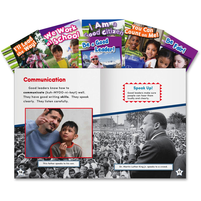 Shell Education Citizenship & Responsibility Book Printed Book - Book - Grade K-3 - 6 / Set