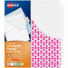 Avery® Big Tab Insertable Plastic Pocket Dividers - 1 x Divider(s) - 5 Tab(s) - 5 Tab(s)/Set - 9.3" Divider Width x 11.25" Divider Length - 3 Hole Punched - Multicolor Plastic Divider - Clear Plastic Tab(s) - Hole-punched, Customizable, Sturdy, Durable, T