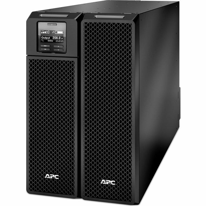APC Smart-UPS SRT 8000VA 208V - Rack-mountable - 1.50 Hour Recharge - 5 Minute Stand-by - 208 V AC, 240 V AC Input - 208 V AC, 240 V AC Output - Single Phase - Sine Wave - 1 x Hard Wire 3-wire (2PH + G), 4 x NEMA L6-20R, 2 x NEMA L6-30R Receptacle(s) - 6