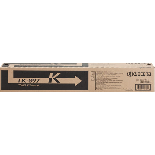 Kyocera Original Laser Toner Cartridge - Black - 1 Each - 12000 Pages
