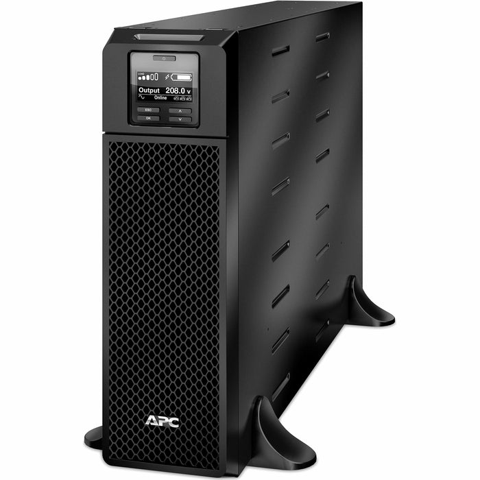 APC Smart-UPS SRT 5000VA 208V IEC - 6U Rack-mountable - 1.50 Hour Recharge - 4 Minute Stand-by - 208 V AC Input - 208 V AC Output - Single Phase - Sine Wave - 2 x IEC Jumper, 4 x IEC 60320 C13, 4 x IEC 60320 C19 Receptacle(s) - 10 x Battery/Surge Outlet
