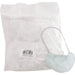 Genuine Joe Beard Cap - White - Comfortable, Breathable - 100 / Bag