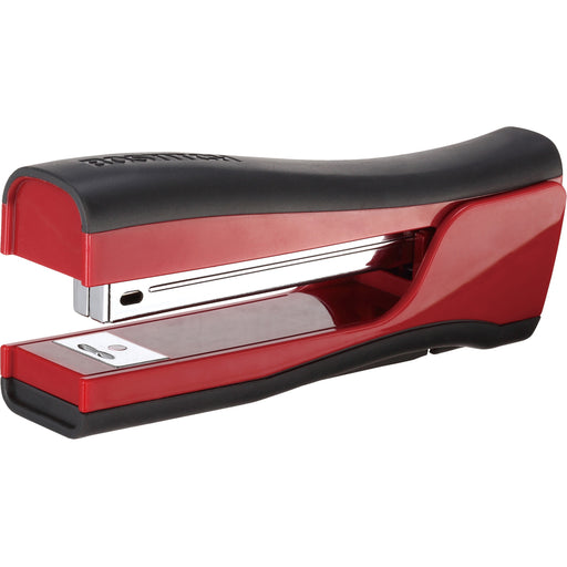 Bostitch Dynamo Stapler - Staples Upto 20 Sheet of 20lb Paper - Holds Upto 210 Staple - Full Strip - Staple Size: 0.25" - Top Loading - Red - Plastic, Metal - 1 Each
