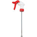 Genuine Joe General Purpose Trigger Sprayer - Red, White - 24 / Carton