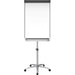 Quartet Prestige 2 Mobile Presentation Easel - 24" (2 ft) Width x 36" (3 ft) Height - White Painted Steel Surface - Graphite Aluminum Frame - Vertical - Magnetic - 1 Each
