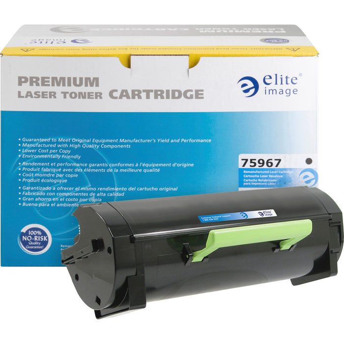 Elite Image Remanufactured High Yield Laser Toner Cartridge 331-9805 - Black - 1 Each - 8500 Pages