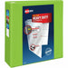 Avery® Heavy-Duty View Binders with One Touch EZD Rings - 4" Binder Capacity - Letter - 8 1/2" x 11" Sheet Size - 780 Sheet Capacity - 780 x 4" Ring - Fastener: Ring - Pocket: 4, Internal - Polypropylene - Chartreuse - Recycled - Adhesive, Clear Overlay,