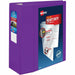 Avery® Heavy-Duty View Binders with One Touch EZD Rings - 5" Binder Capacity - Letter - 8 1/2" x 11" Sheet Size - 1050 Sheet Capacity - 1050 x 5" Ring - Fastener: Ring - Pocket: 4, Internal - Polypropylene - Purple - Recycled - Adhesive, Clear Overlay, He