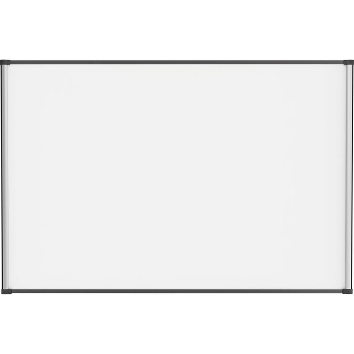 Lorell Magnetic Dry-erase Board - 72" (6 ft) Width x 48" (4 ft) Height - Aluminum Steel Frame - Rectangle - Magnetic - Marker Tray - 1 Each