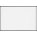 Lorell Magnetic Dry-erase Board - 72" (6 ft) Width x 48" (4 ft) Height - Aluminum Steel Frame - Rectangle - Magnetic - Marker Tray - 1 Each