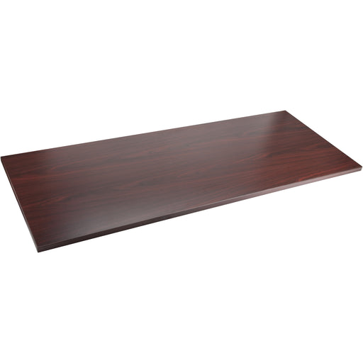 Lorell Relevance Series Tabletop - Laminated, Mahogany Rectangle Top - 72" Table Top Width x 24" Table Top Depth x 1" Table Top Thickness - 71.63" Width x 23.63" Depth - Conferencing - Assembly Required - 1 Each