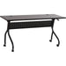 Lorell Preference Flip and Nest Training Table - Rectangle Top - Four Leg Base - 4 Legs - 48" Table Top Width x 23.50" Table Top Depth - 29.50" Height x 47.25" Width x 23.63" Depth - Assembly Required - Black, Espresso - Melamine, Nylon - 1 Each