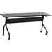 Lorell Preference Flip and Nest Training Table - Rectangle Top - Four Leg Base - 4 Legs - 72" Table Top Width x 23.50" Table Top Depth - 29.50" Height x 70.88" Width x 23.63" Depth - Assembly Required - Espresso, Black - Melamine, Nylon - 1 Each