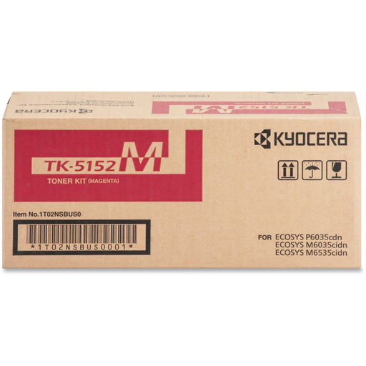 Kyocera TK-5152M Original Laser Toner Cartridge - Magenta - 1 Each - 10000 Pages