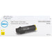 Dell Original High Yield Laser Toner Cartridge - Yellow - 1 Each - 2500 Pages