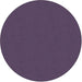 Flagship Carpets Classic Solid Color 6' Round Rug - Floor Rug - Classic, Traditional - 72" Length - Circle - Purple - Nylon
