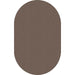 Flagship Carpets Classic Solid Color 12' Oval Rug - Floor Rug - Classic, Traditional - 84" Length x 12 ft Width - Oval - Almond - Nylon