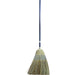 Genuine Joe Light-Duty Broom - Corn Fiber Bristle - Lacquered Wood Handle - Natural - 1 Each