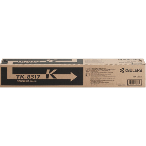 Kyocera TK-8317K Original Laser Toner Cartridge - Black - 1 Each - 20000 Pages