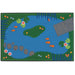 Carpets for Kids® KID$Value Rugs™ Tranquil Pond Rug - 12 ft Length x 96" Width - Rectangle - Assorted
