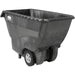 Rubbermaid Commercial Structural Foam Standard Tilt Truck - 1000 lb Load Capacity - Structofoam - 30.20" Width x 64.50" Depth x 38" Height - Black - 1 Each