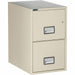Phoenix World Class Vertical File - 2-Drawer - 16.9" Width x 25" Depth x 28" Height - 2 x Drawer(s) for File - Letter - Vertical - Impact Resistant, Fire Resistant, Explosion Resistant, Security Lock - Putty - 1 Each