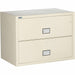 Phoenix World Class Lateral File - 2-Drawer - 38.8" Width x 23.6" Depth x 28.8" Height - 2 x Drawer(s) for File - Lateral - Fire Resistant, Explosion Resistant, Impact Resistant, Security Lock - Black - 1 Each