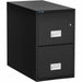 Phoenix World Class Vertical File - 2-Drawer - 16.9" Width x 31" Depth x 28" Height - 2 x Drawer(s) for File - Letter - Vertical - Fire Resistant, Explosion Resistant, Impact Resistant, Security Lock - Black - 1 Each