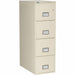 Phoenix World Class Vertical File - 4-Drawer - 16.9" Width x 31" Depth x 54" Height - 4 x Drawer(s) for File - Letter - Vertical - Impact Resistant, Fire Resistant, Explosion Resistant, Security Lock - Putty - 1 Each