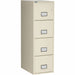 Phoenix World Class Vertical File - 4-Drawer - 16.9" Width x 25" Depth x 54" Height - 4 x Drawer(s) for File - Letter - Vertical - Fire Resistant, Explosion Resistant, Impact Resistant, Security Lock - Putty - 1 Each