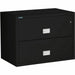 Phoenix World Class Lateral File - 2-Drawer - 38.8" Width x 23.6" Depth x 28.8" Height - 2 x Drawer(s) for File - Lateral - Fire Resistant, Explosion Resistant, Impact Resistant, Security Lock - Gray - 1 Each