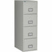 Phoenix World Class Vertical File - 4-Drawer - 16.9" Width x 25" Depth x 54" Height - 4 x Drawer(s) for File - Letter - Vertical - Fire Resistant, Explosion Resistant, Impact Resistant, Security Lock - Light Gray - 1 Each