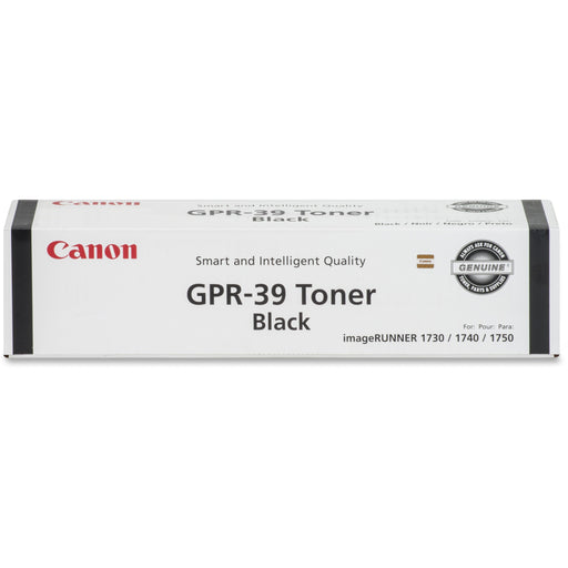 Canon GPR-39 Original Laser Toner Cartridge - Black - 1 Each - 15100 Pages