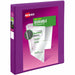 Avery® Durable View Binders with Slant Rings - 1" Binder Capacity - Letter - 8 1/2" x 11" Sheet Size - 250 Sheet Capacity - 1 2/5" Spine Width - 250 x 1" Ring - Fastener: Slant Ring - Pocket: 2, Internal - Polypropylene - Purple - Adhesive, Archival-safe,