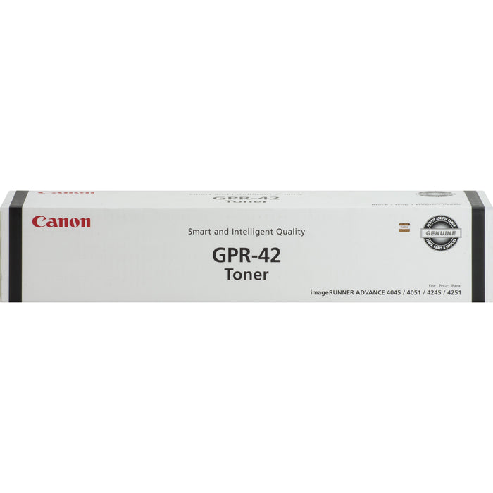 Canon GPR-42 Original Laser Toner Cartridge - Black - 1 Each - 34200 Pages