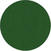 Flagship Carpets Classic Solid Color 6' Round Rug - Traditional - 72" Diameter - Circle - Clover - Nylon