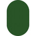 Flagship Carpets Classic Solid Color 12' Oval Rug - Traditional - 91.20" Length x 12 ft Width - Oval - Clover - Nylon