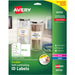 Avery® Easy Align Self-Laminating ID Labels - Waterproof - 2 5/16" Height x 3 5/16" Width - Permanent Adhesive - Rectangle - Laser, Inkjet - Matte - White - Film - Water Resistant - 4 / Sheet - 25 Total Sheets - 100 Total Label(s) - 20/Pack - 5 / Carton