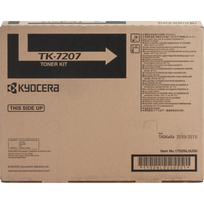 Kyocera Original Laser Toner Cartridge - Black - 1 Each - 35000 Pages