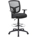 Boss Stool, Mesh, Black - Black Seat Color - High Density Foam (HDF) Seat Material - Black Back Color - 5-star Base - 1 Each