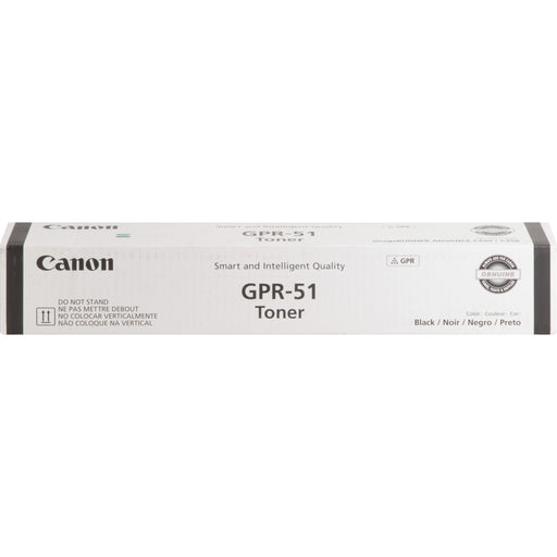 Canon GPR-51 Original Laser Toner Cartridge - Black - 1 Each - 19000 Pages