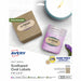 Avery® Multipurpose Label - Waterproof - 1 1/8" Width x 2 1/4" Length - Permanent Adhesive - Oval Scallop - Inkjet, Laser - Matte Kraft Brown - Matte - Paper - 21 / Sheet - 21 Total Sheets - 525 Total Label(s) - 525 / Pack
