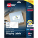 Avery® Shipping Labels, Glossy White, 2" x 4" , 250 Total (6528) - x 2" Width x 4" Length - Permanent Adhesive - Rectangle - Inkjet, Laser - Glossy - White - Paper - 10 / Sheet - 25 Total Sheets - 250 Total Label(s) - For Label Printer - 250 / Pack